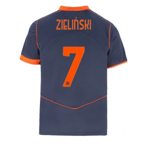 Stroje piłkarskie Inter Milan Piotr Zielinski #7 Koszulka Trzeciej 2025-26 Krótki Rękaw